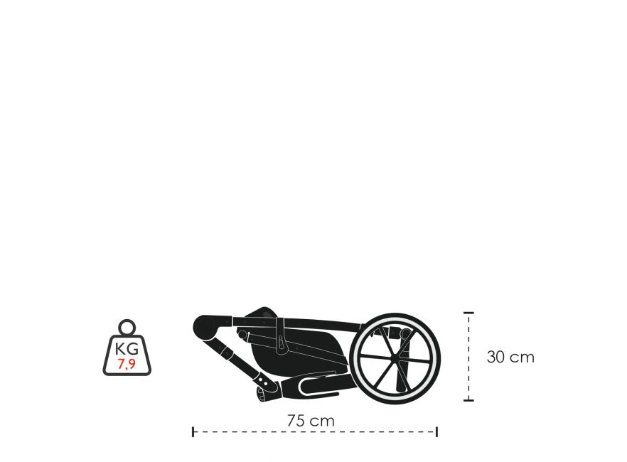 wózek dziecięcy EKO-PRO - baby pram